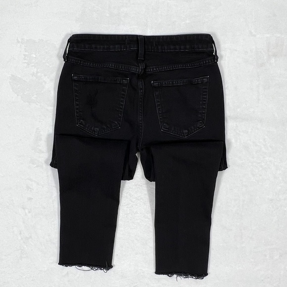 AMO "Kate"distressed black jeans - Picture 6 of 11